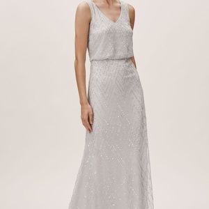 Anthropologie BHLDN Blaise Dress Beaded